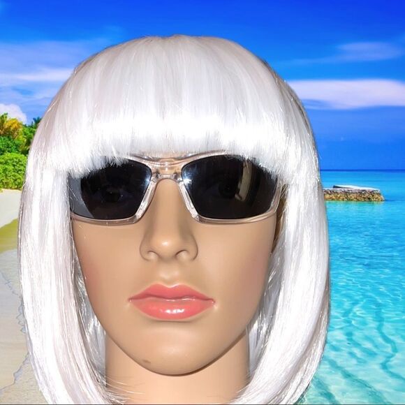 Reebok sunglasses! Cute with clear and yellow frames! - Picture 4 of 10